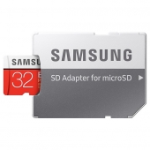 Карта памяти 32Gb MicroSD Samsung EVO PLUS Class 10 + SD adapter (MB-MC32GA/RU)