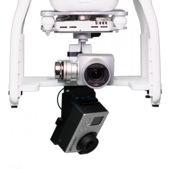 Подвес 360 GoPro Panorama head для DJI Phantom 3 including 16GB Micro SD Card