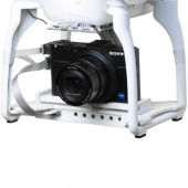 Quickrelease быстросъемное крепление камеры Sony RX100 для Phantom 2 Vision+