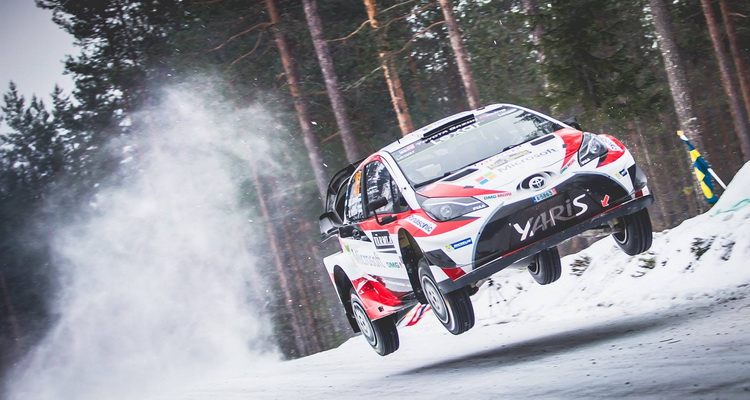 WRC Ралли 2018 в Швеции. Лучшие моменты от DJI